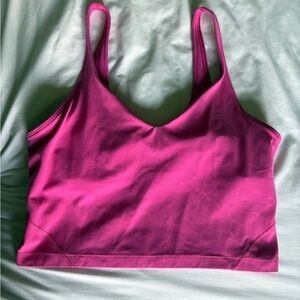 Lululemon align tank in Sonic Pink